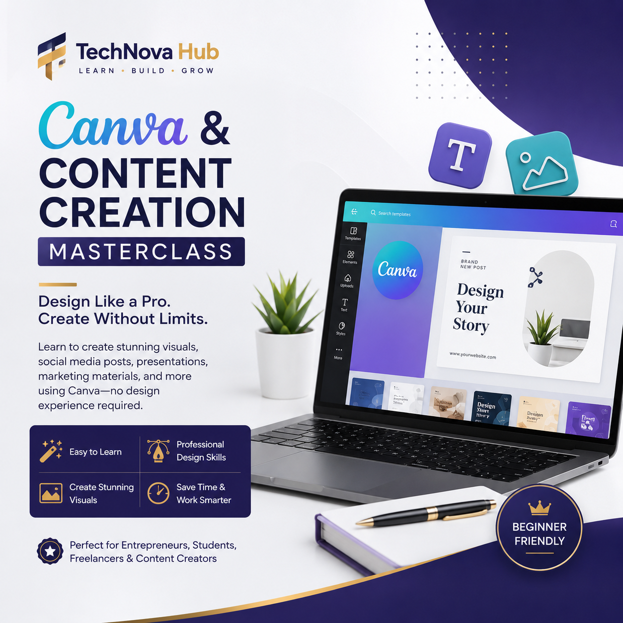 Canva & Content Creation Masterclass